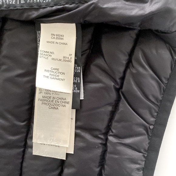 Diesel Boys Down Jacket Black - Picture 8 of 9